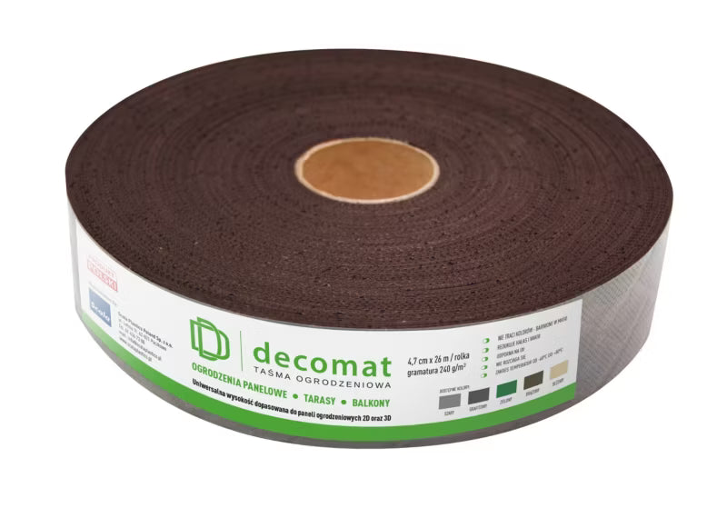 Hegnstrimmel 4,7 cm x 26 m Brun