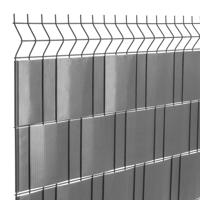 Hegnstrimmel PVC 19 cm x 35 m Grå