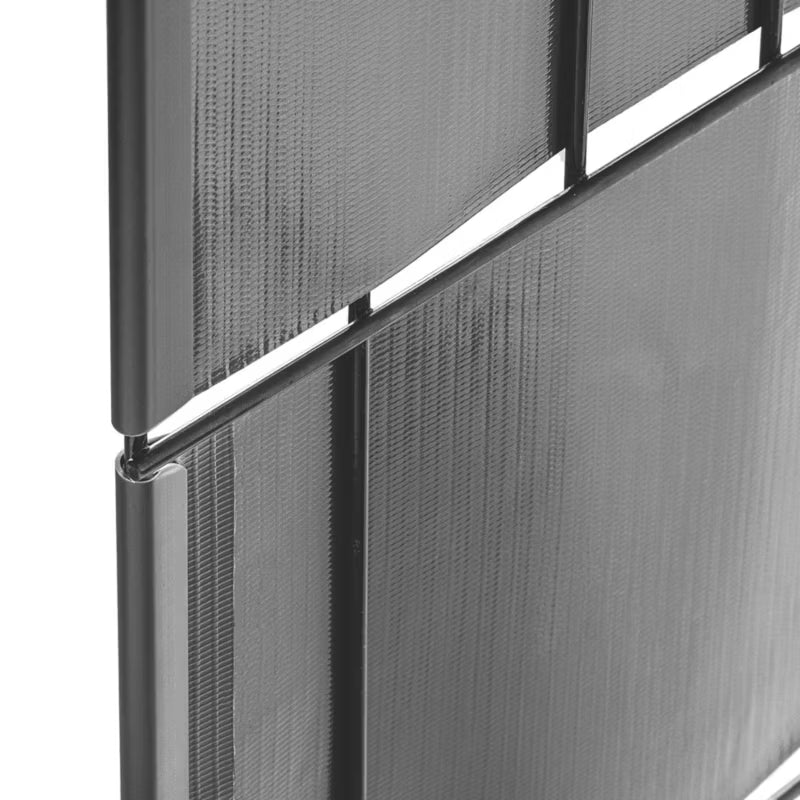 Hegnstrimmel PVC 19 cm x 35 m Grå