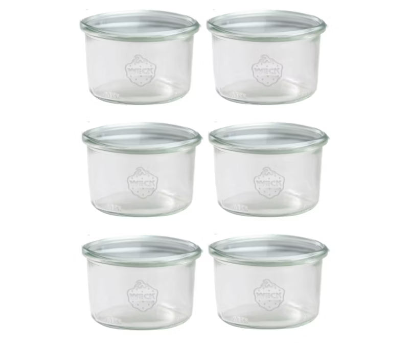 Henkeglas 200 ml Ø80 mm 6 Stk.