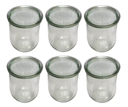 Henkeglas Tulip 1062 ml Ø100 mm Glas Låg 6 Stk.