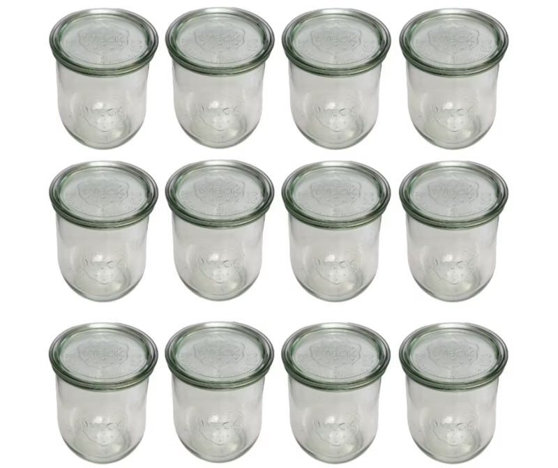Henkeglas Tulip 1062 ml Ø100 mm Glaslåg 12 Stk.