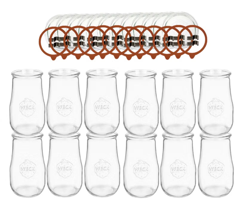Henkeglas Tulip 2700 ml Ø100 mm Klar 12 Stk.