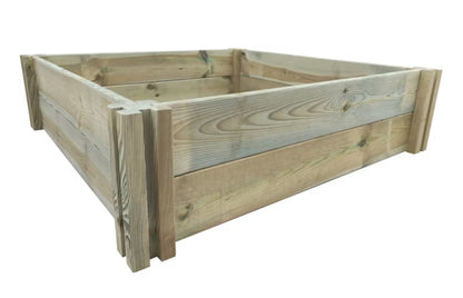 Hjørnestolpe til Højbed 9x9x90 cm Grøn Træ