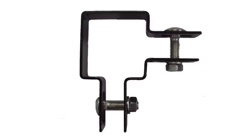 Hjørnebeslag til Hegn 50x50 mm Sort Stål