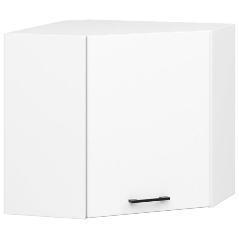 Hjørneoverskab Oliwia W60 60x58 cm Hvid Mat