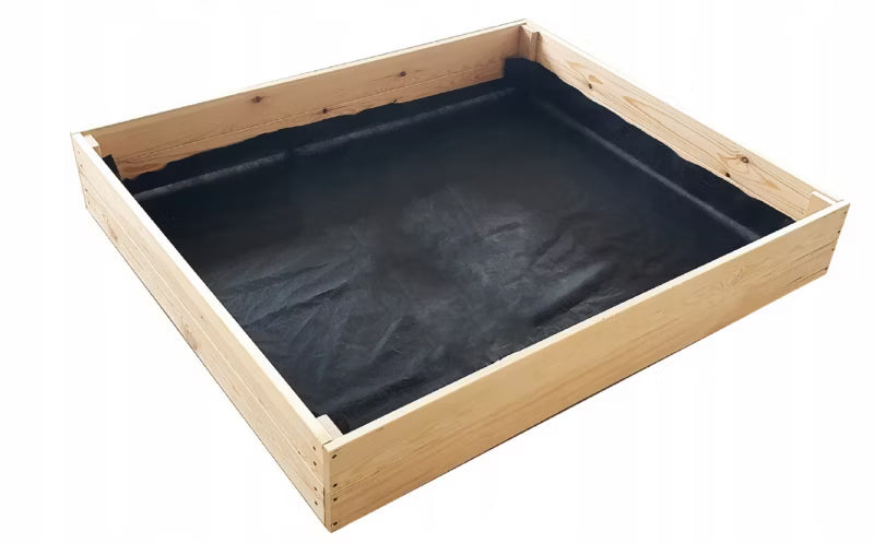Højbed 120x100 cm Fyrretræ Natur