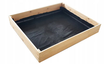 Højbed 120x100 cm Fyrretræ Natur
