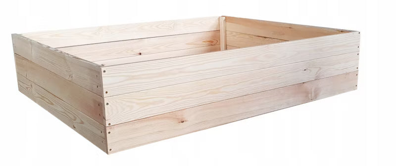 Højbed 120x120 cm Træ