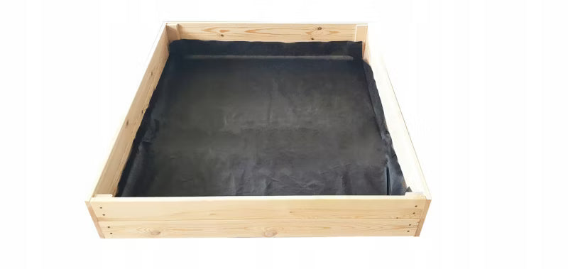Højbed 140x120 cm Træ Natur