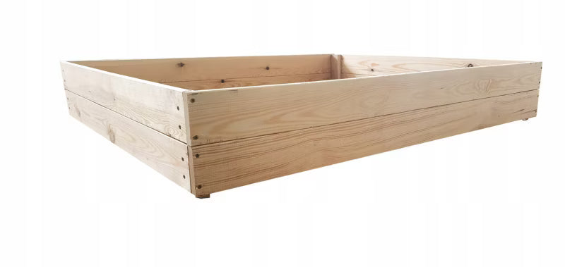 Højbed 140x80x18 cm Fyrretræ