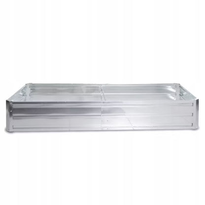 Højbed 180x90x30 cm Galvaniseret Stål