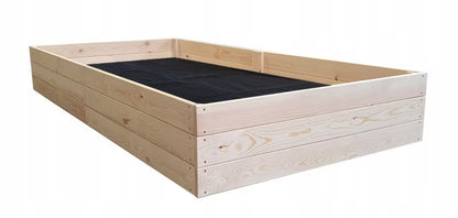 Højbed 240x100 cm Træ