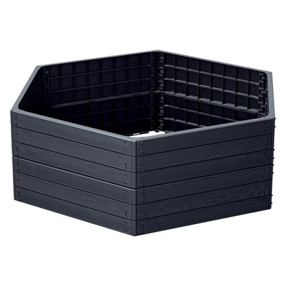 Højbed Base Woody 148x129 cm Antracit IBWH