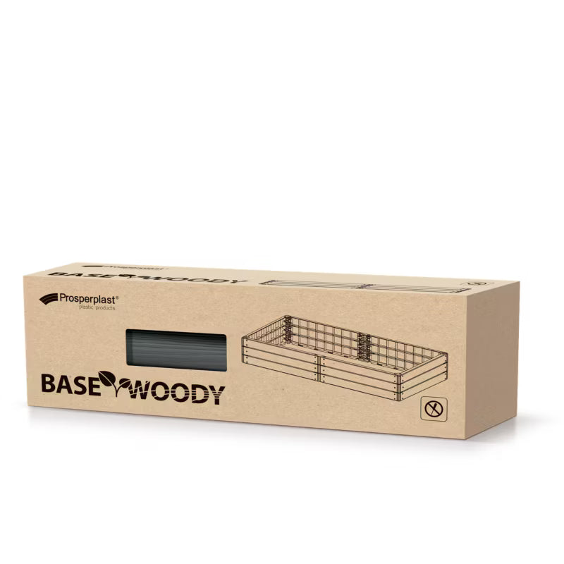 Højbed Base Woody 149,2x75,6 cm Antracit IBWS-S433