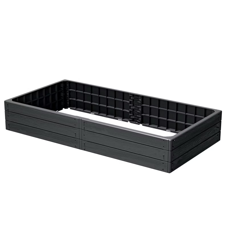 Højbed Base Woody 149,2x75,6 cm Antracit IBWS-S433