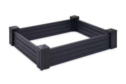 Højbed Rektangulær 80x120 cm Antracit