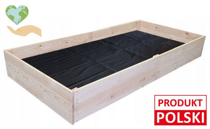 Højbed i Træ 200x120 cm Fyrretræ