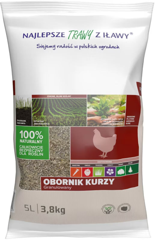 Hønsegødning 5 Liter Universal