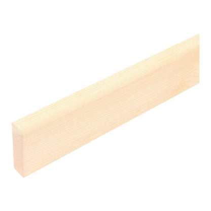Høvlet Fyrrelise 10x20x1000 mm Natur