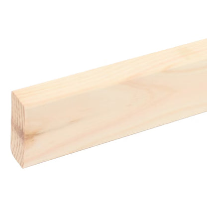 Høvlet Fyrretræ 30x70x2400 mm Natur