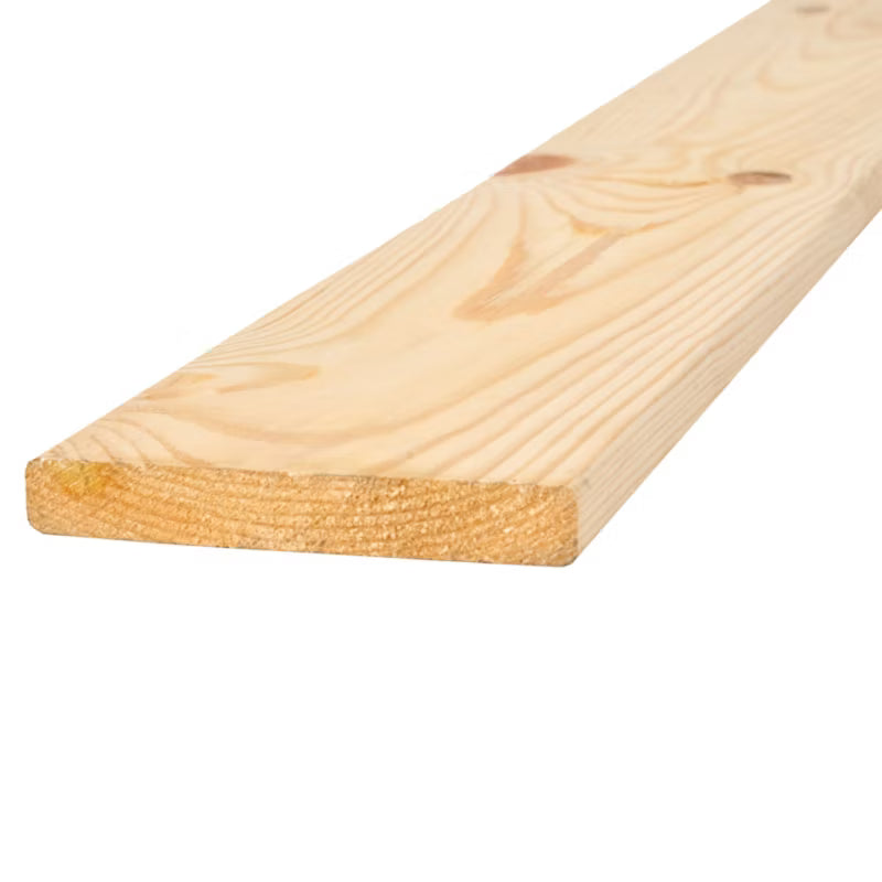Høvlet Fyrretræsplanke 20x140x2400 mm Natur