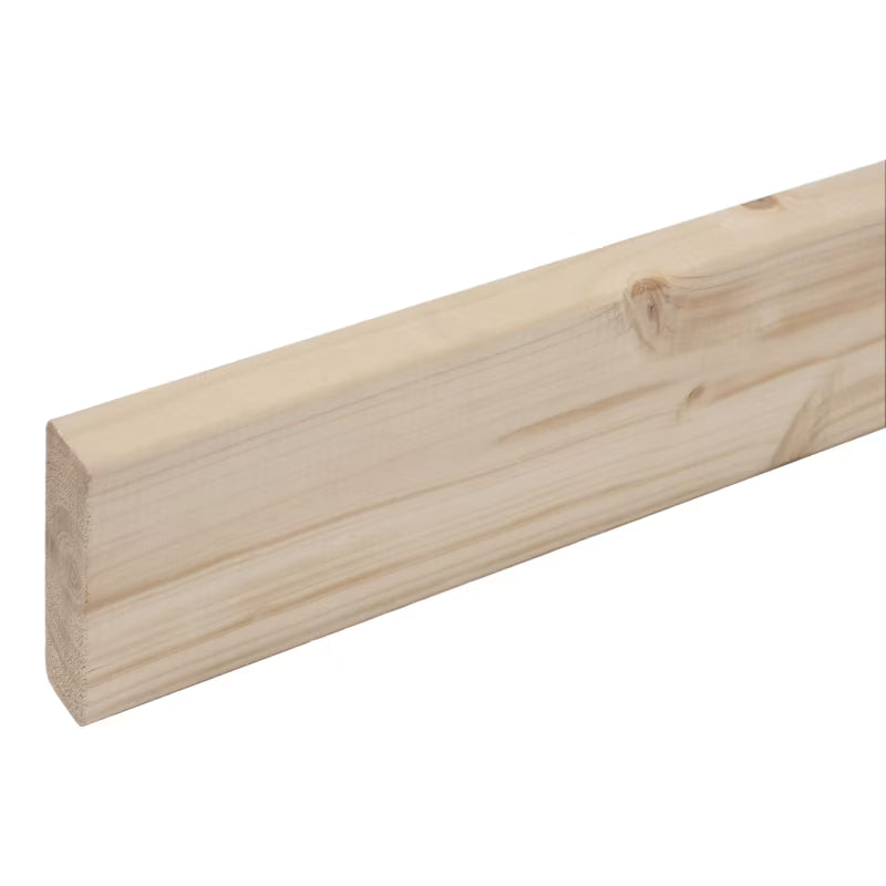 Høvlet Fyrretræ 20x70x2400 mm Natur