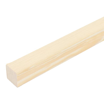 Høvlet Fyrretræsplanke 20x80x2400 mm Natur