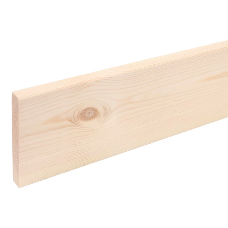 Høvlet Fyrretræsplanke 20x100x2400 mm Natur Fyr