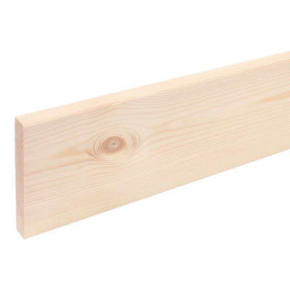 Høvlet Fyrretræsplanke 20x100x2400 mm Natur Fyr