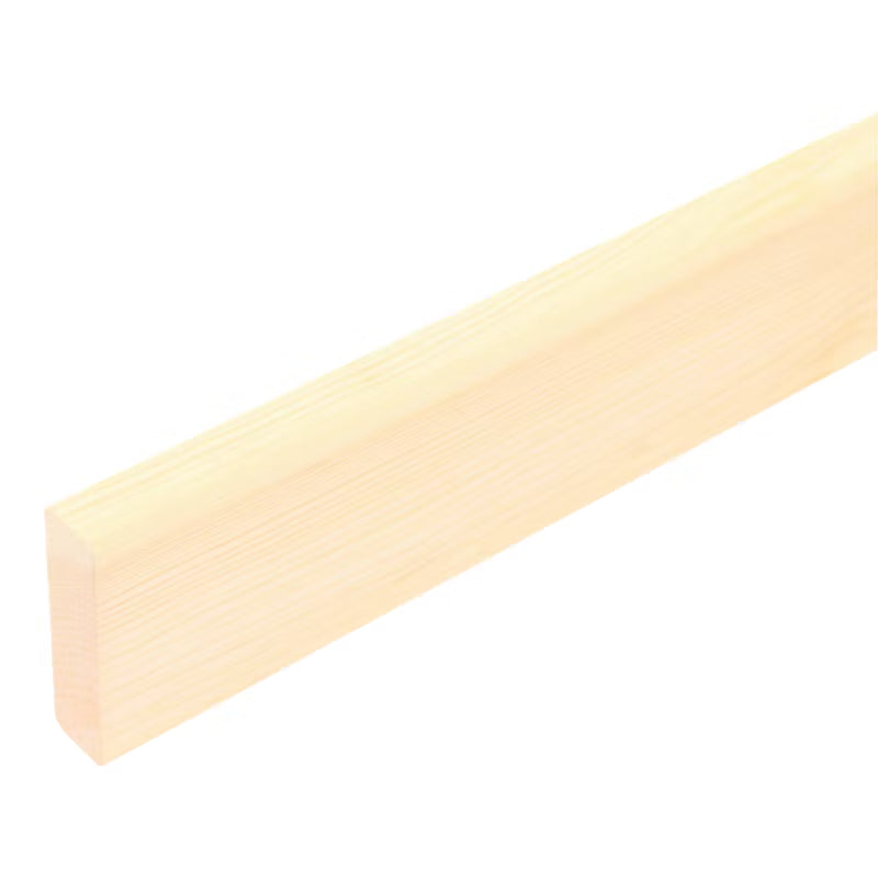 Høvlet Fyrretræsliste 10x40x1000 mm Natur