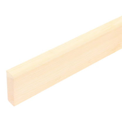 Høvlet Træliste Fyr 20x50x1000 mm Natur