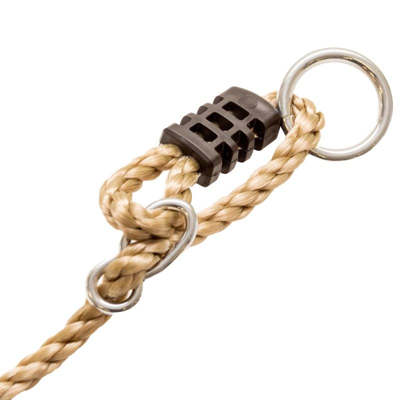 4iQ Group udendørs gynge med blomst-sæde, gul, 1 stk.