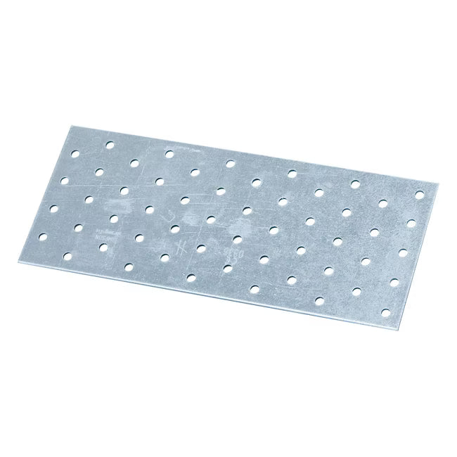 Hulplade 100x240x2 mm Galvaniseret Stål
