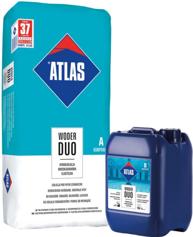 Hydroisolering Woder Duo Komponent B 8 kg