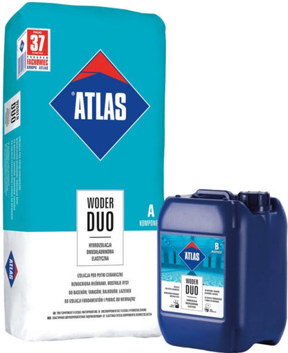 Hydroisolering Woder Duo Komponent B 8 kg