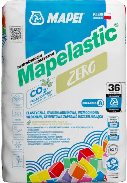 Hydroisolering Mapelastic Zero Komponent A 24 kg