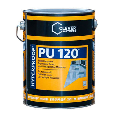Hydroisolering Polyuretan PU120 5 kg Grå