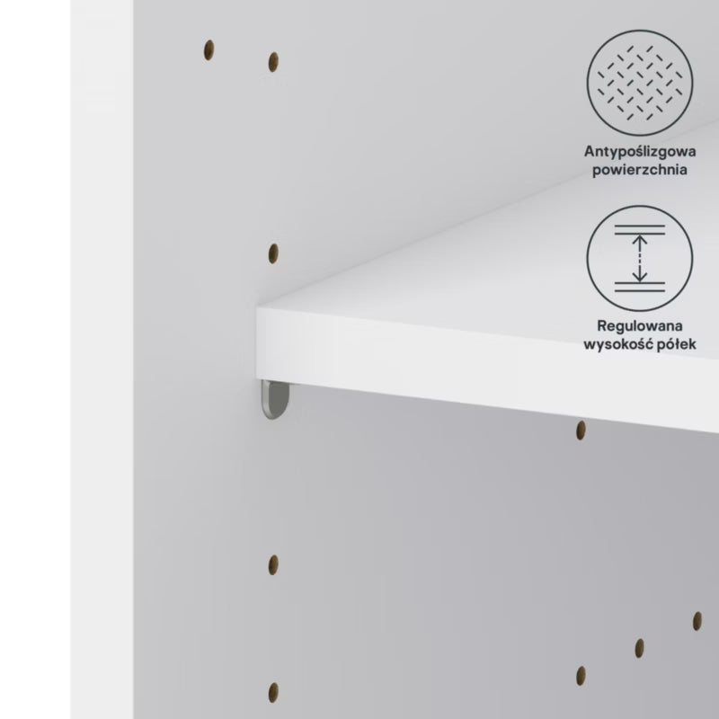 Hyldesæt til Højskab 60 cm Hvid