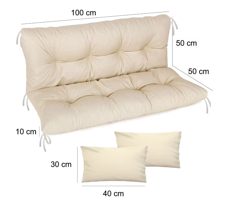 Hynde til Havesvinge Comfort 100x50x50 cm Beige