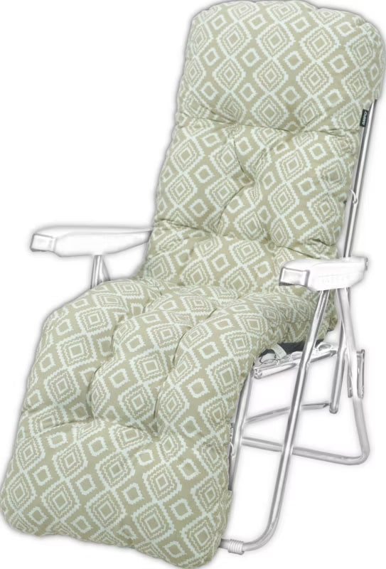 Hynde til Liggestol 158x49 cm Beige Hvid