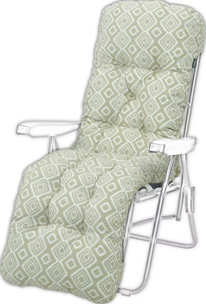 Hynde til Liggestol 158x49 cm Beige Hvid
