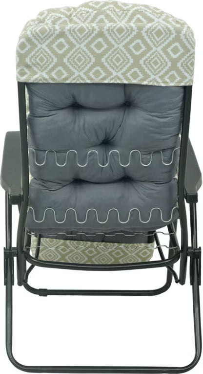 Hynde til Liggestol 158x49 cm Beige Hvid