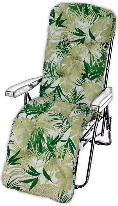 Hynde til Liggestol med Fodstøtte 158x49 cm