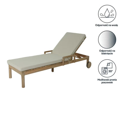 Hynde til Liggestol Tiga 197x65 cm Sand