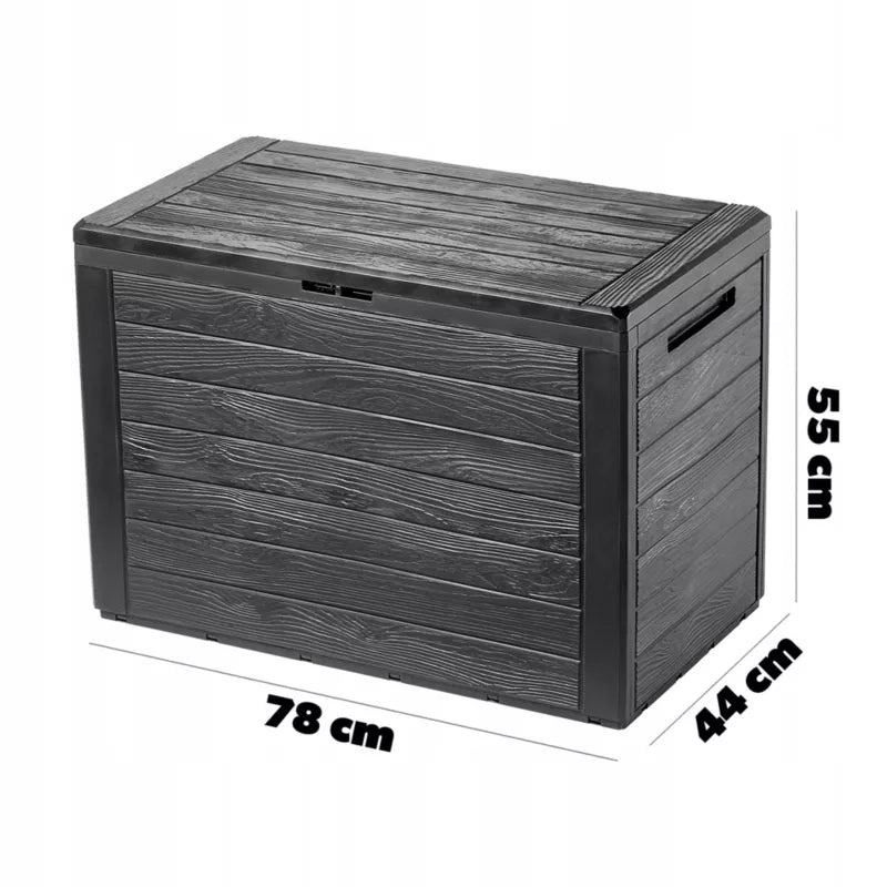 Hyndeboks 190 Liter Antracit