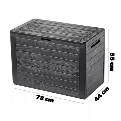 Hyndeboks 190 Liter Antracit