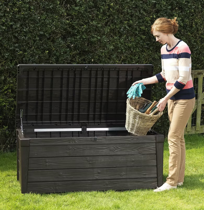 Hyndeboks Brightwood 145x70 cm 454 Liter Brun