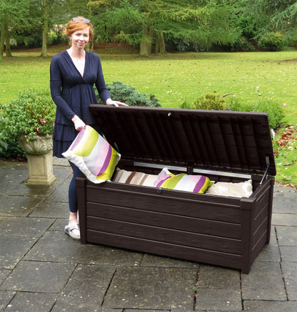 Hyndeboks Brightwood 145x70 cm 454 Liter Brun
