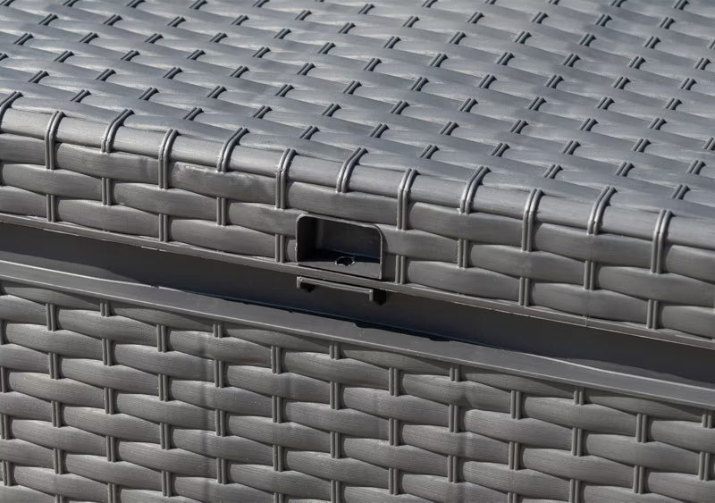 Hyndeboks Capri Rattan 123,5x53,5x57 cm 302 Liter Grafit